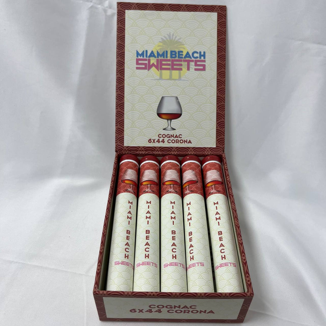 Miami Beach Sweets Cognac Corona Tubo