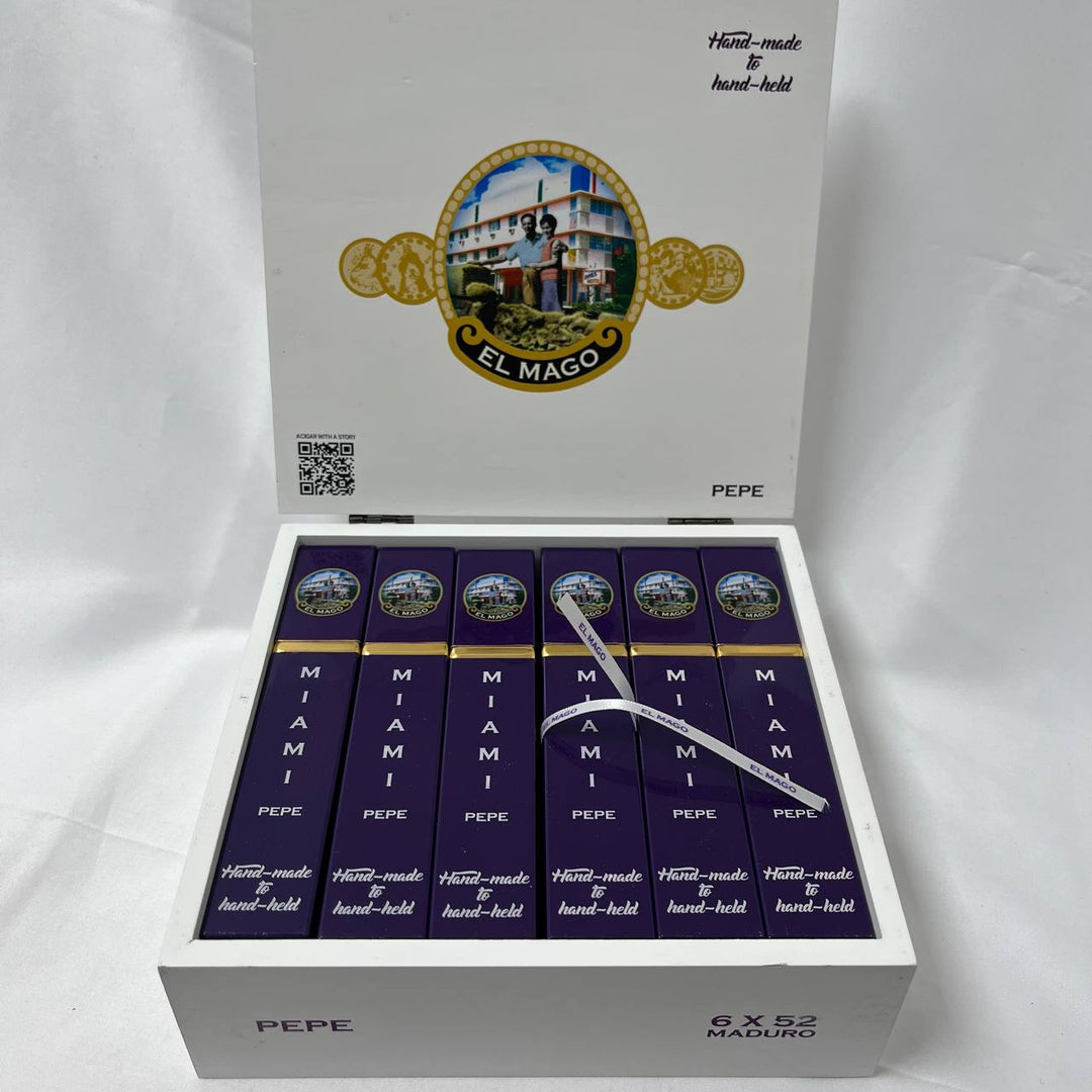 El Mago Pepe Box-Pressed Toro Square Tubo