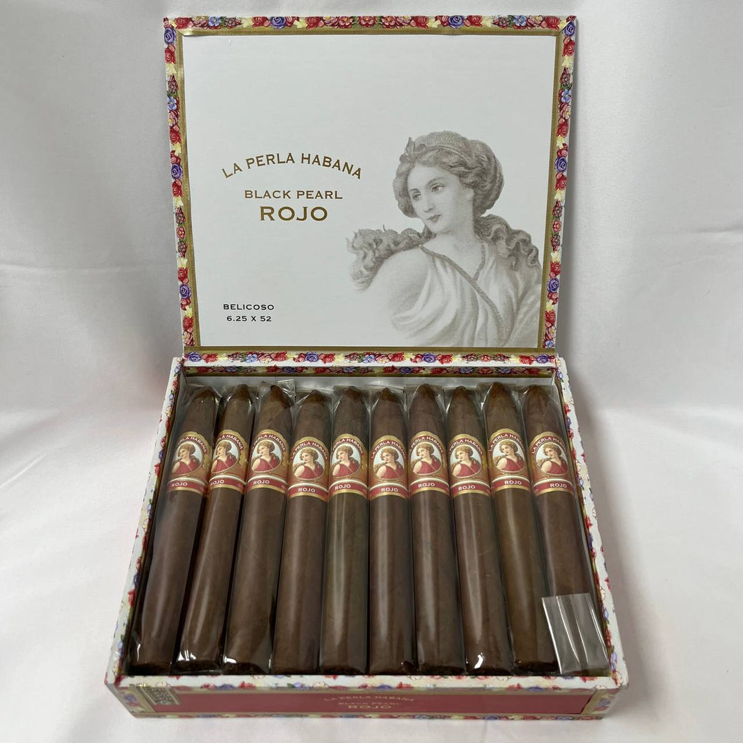 La Perla Habana Black Pearl Rojo Belicoso