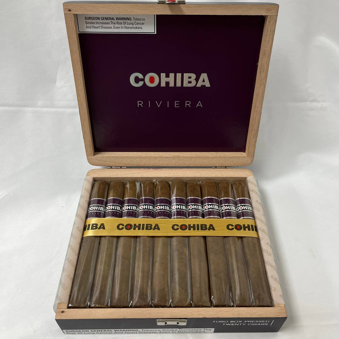 Cohiba Riviera Box-Pressed Toro