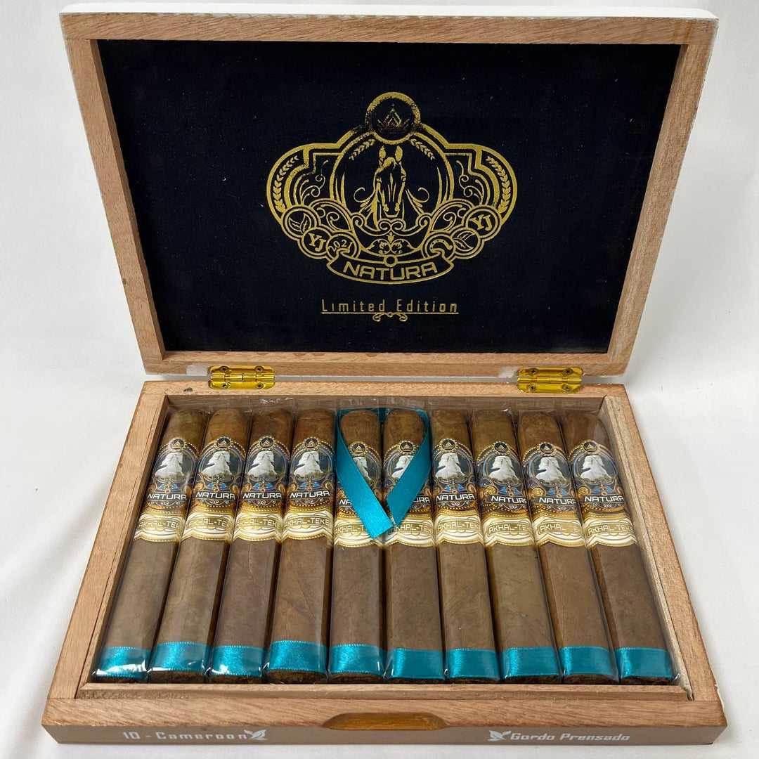 Natura Cigars Akhal Teke Cameroon Box Pressed Gordo