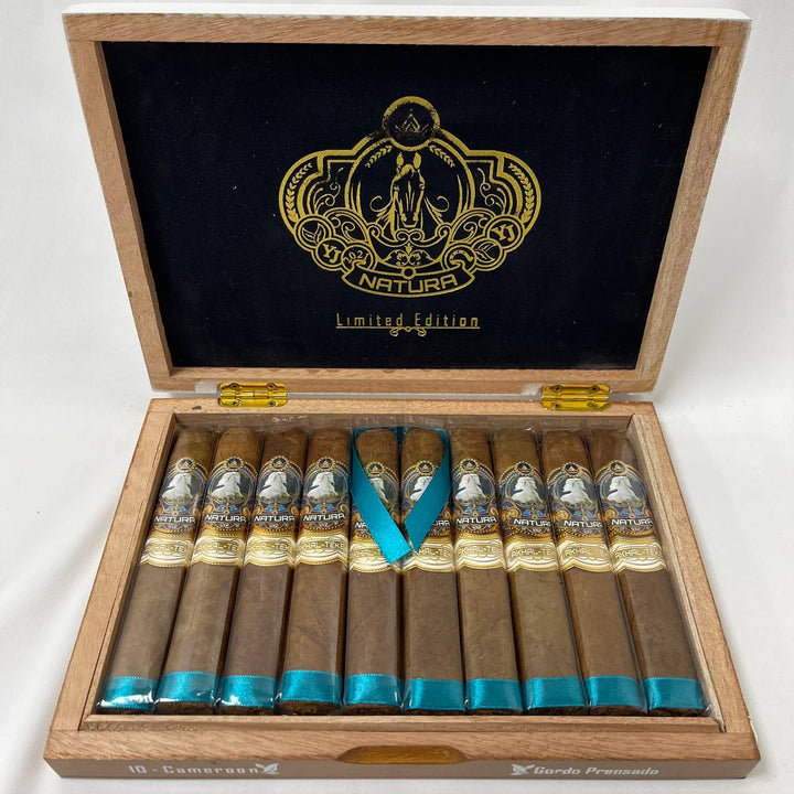 Natura Cigars Akhal Teke Cameroon Box Pressed Gordo