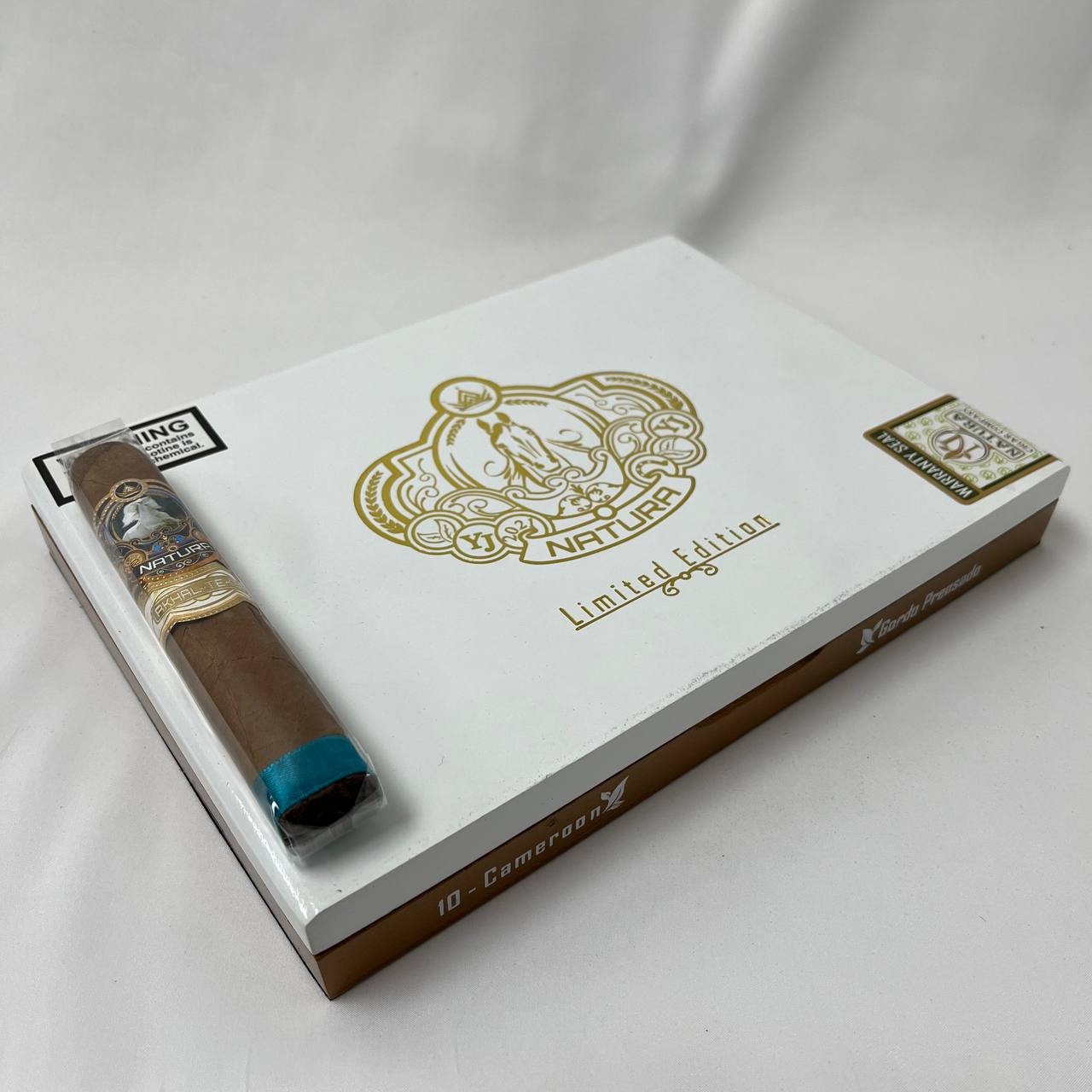 Natura Cigars Akhal Teke Cameroon Box Pressed Gordo – 70Cigars