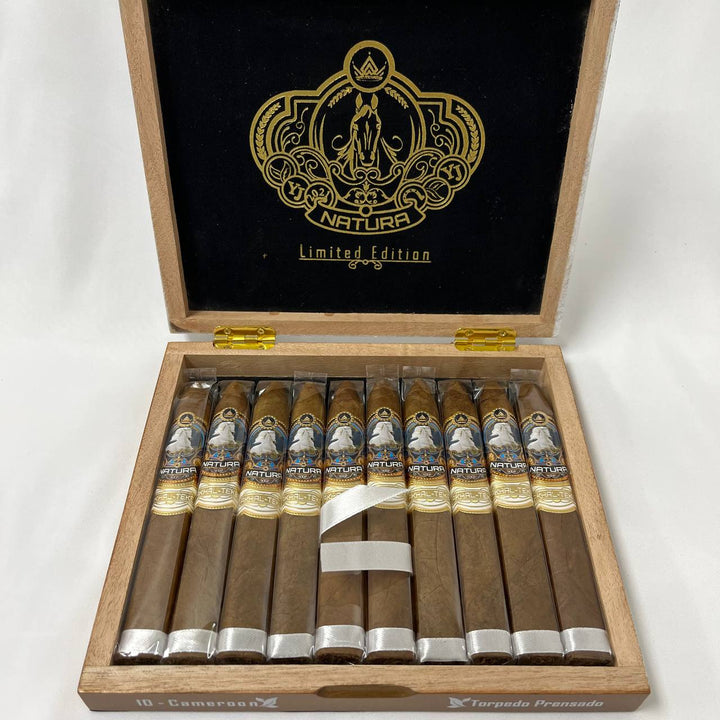 Natura Cigars Akhal Teke Cameroon Box Pressed Torpedo