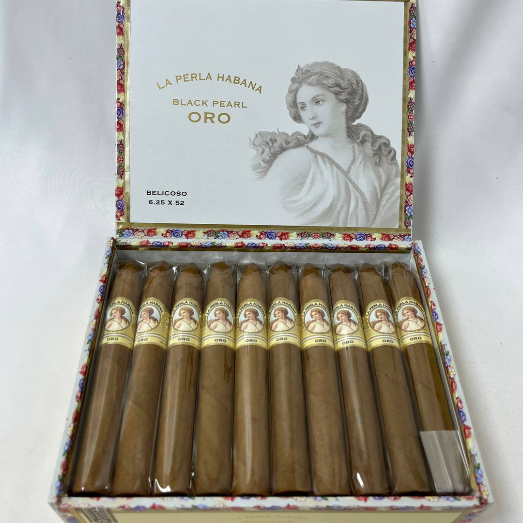 La Perla Habana Black Pearl Oro Belicoso