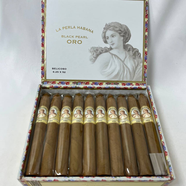 La Perla Habana Black Pearl Oro Belicoso