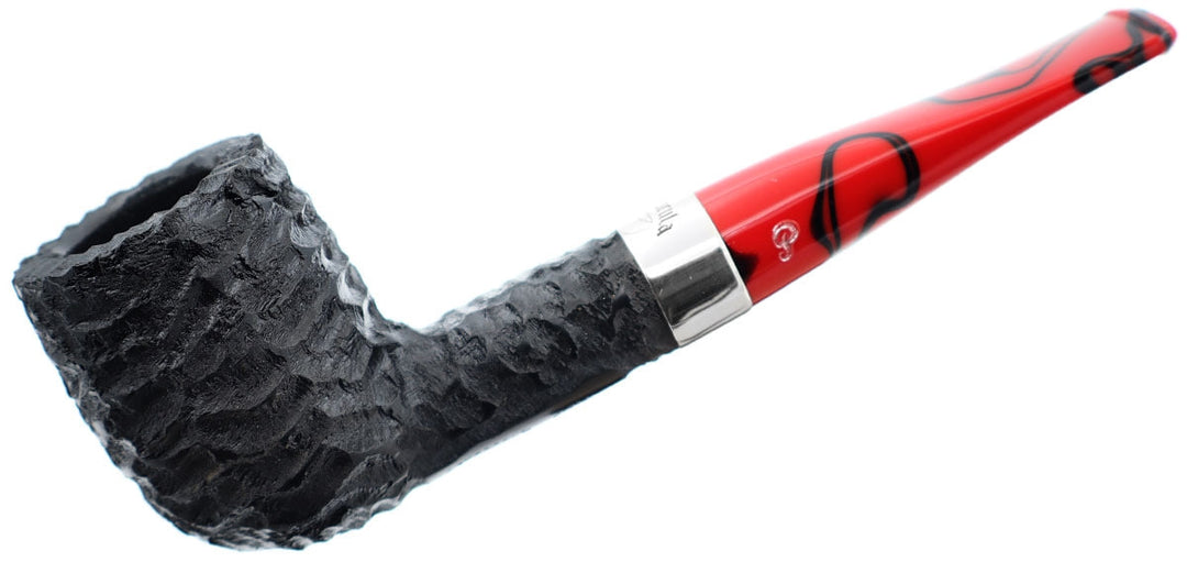 Peterson Pipes: Dracula Rusticated (107) Fishtail