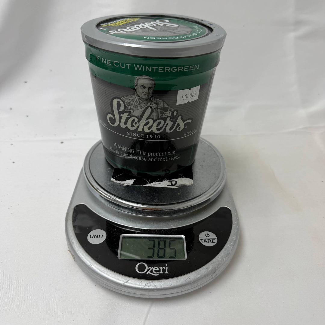 Stoker's Fine Cut Wintergreen -Damaged-