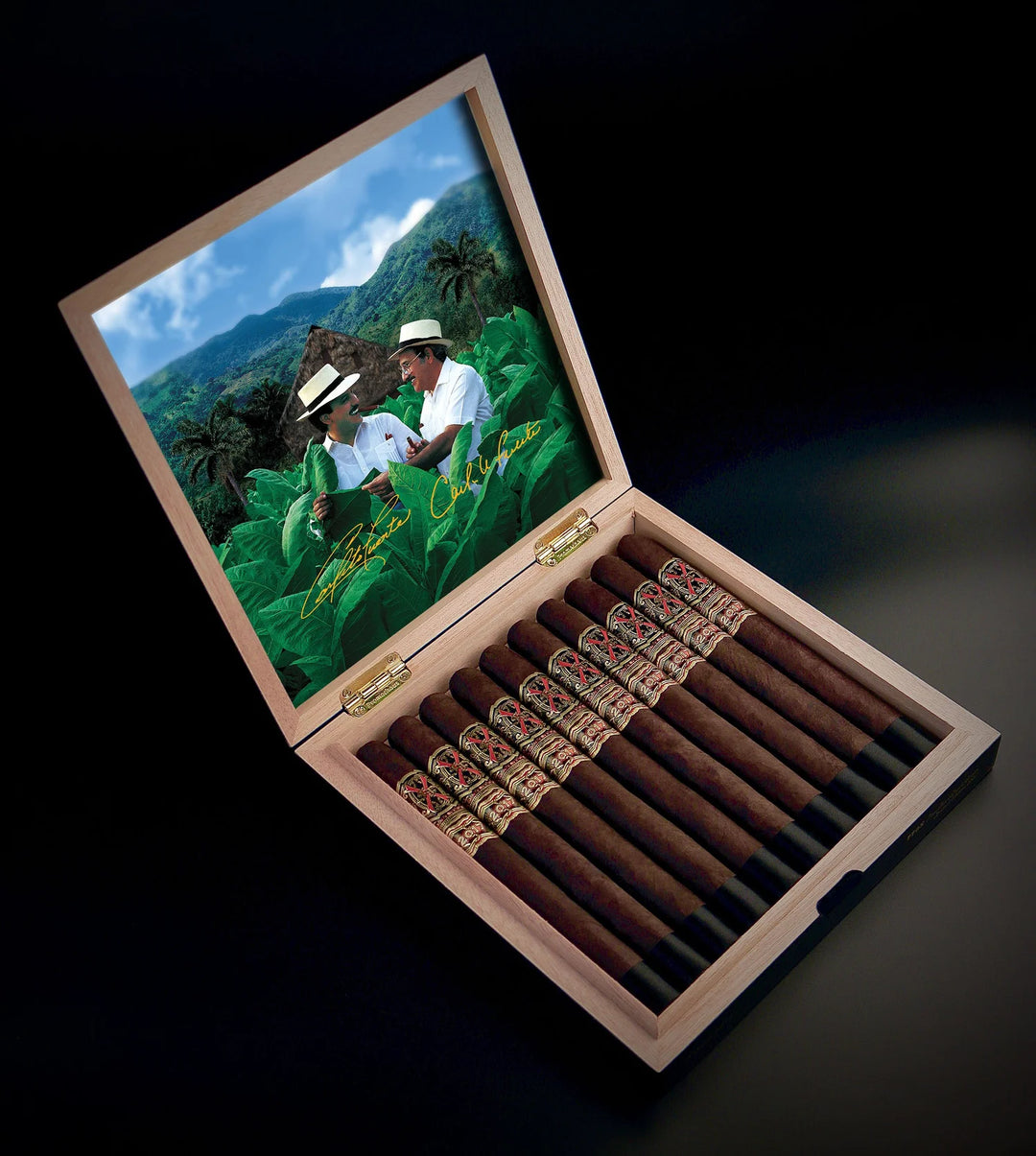 Arturo Fuente OpusX Heaven and Earth FFOX Rare Black Double Corona