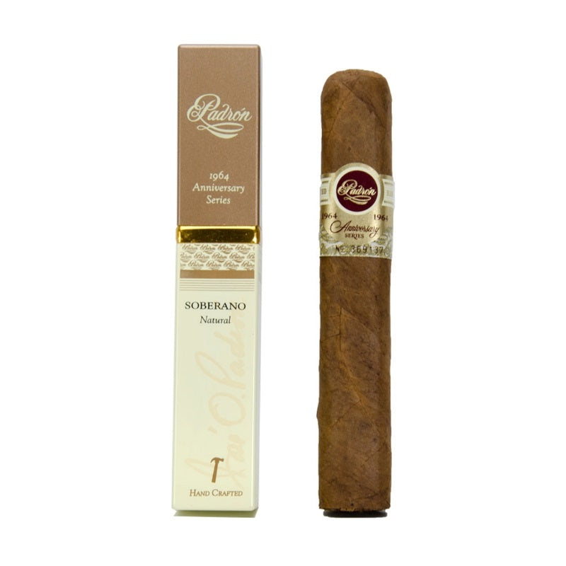 Sorry, Padron 1964 Anniversary Soberano Robusto Natural Tubos  image not available now!