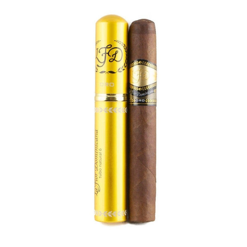 Sorry, La Flor Dominicana Oro No. 6 Natural Tubo Toro  image not available now!