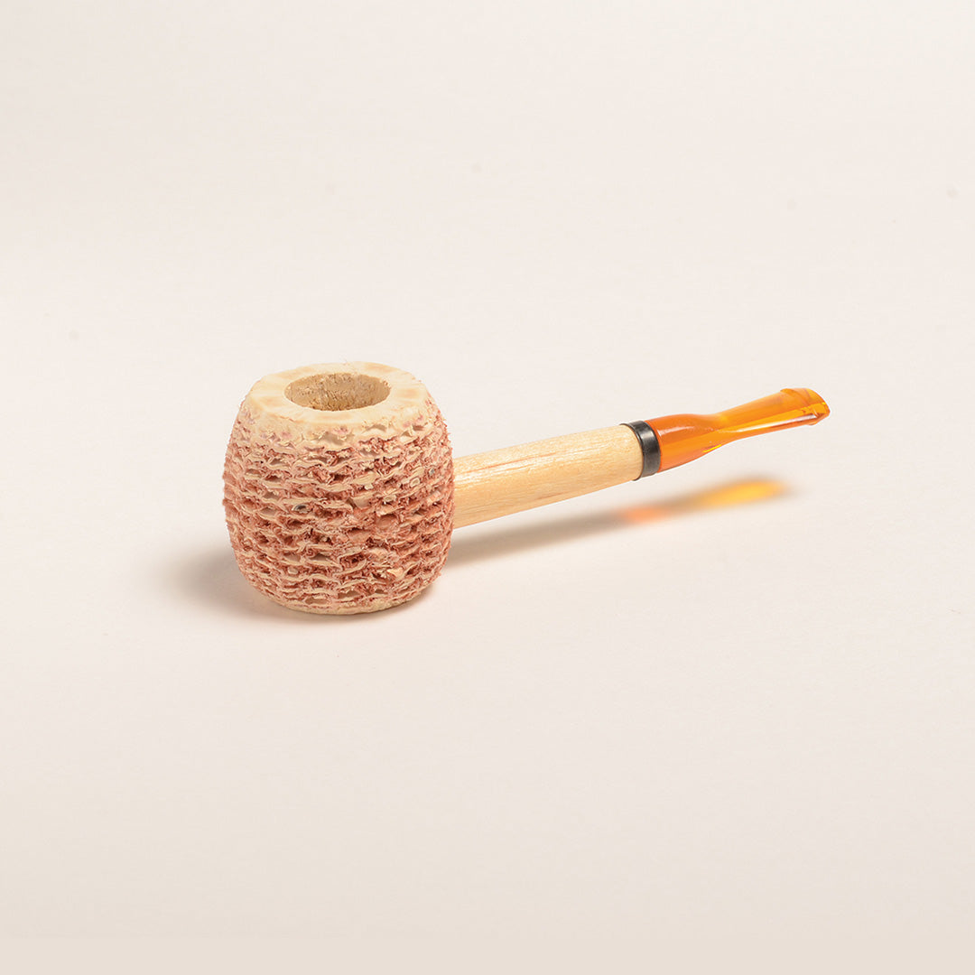 Sorry, USPS ONLY--Missouri Meerschaum Natural Morgan Corn Cob Pipe image not available now!